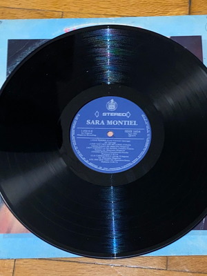 Sara (Sarita) Montiel vinyl rare Greek pressing record, Latin, Pop, LP