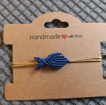 Handmade summer macrame bracelets new, pack