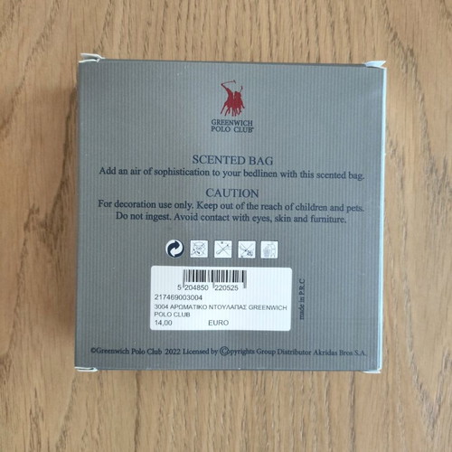 Greenwich Polo Club 3004 Citrus Closet Sachet Perfume 150gr new