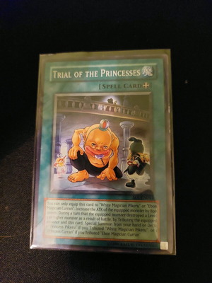 Yu-Gi-Oh Trial of the Princesses card like new