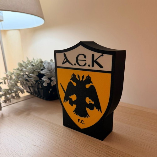 3D Printed Stand AEK Sign 18x17cm