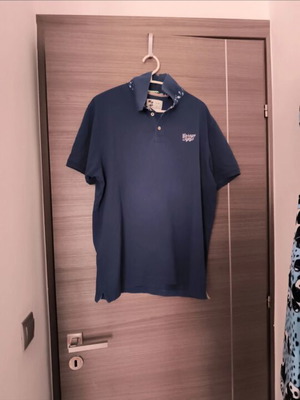 Garage Fifty5 short-sleeve polo shirt, blue, XL