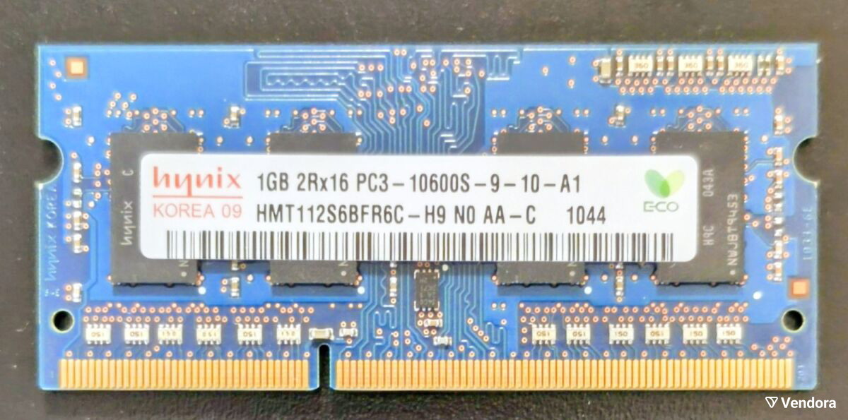 DDR3 RAM 1GB 204-pin SODIMM… - € 5,00 - Vendora.cy