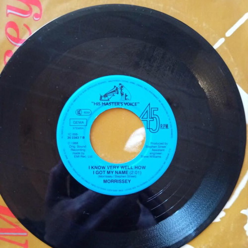 Morrissey Suedehead 7inch single used, rock