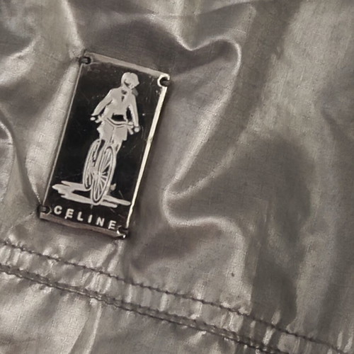 Celine Metallic Silver Insulated Jacket premium edition like new