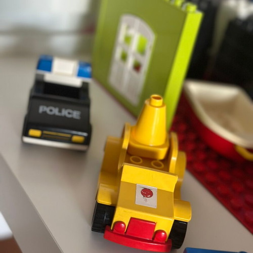 Various LEGO TUBLO used
