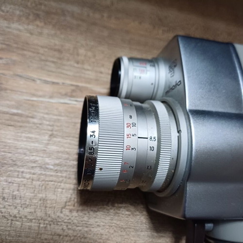 Minolta Auto Zoom 8 Movie Camera used, 1960s
