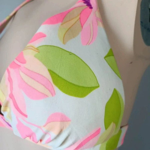 Swimwear top used, multicolor