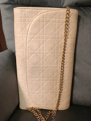 Evening bag like new with chain