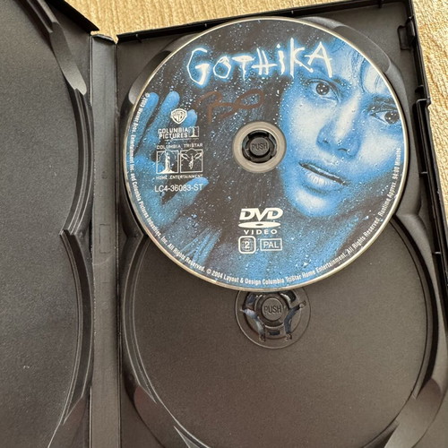 Gothika DVD movie used with Greek subtitles