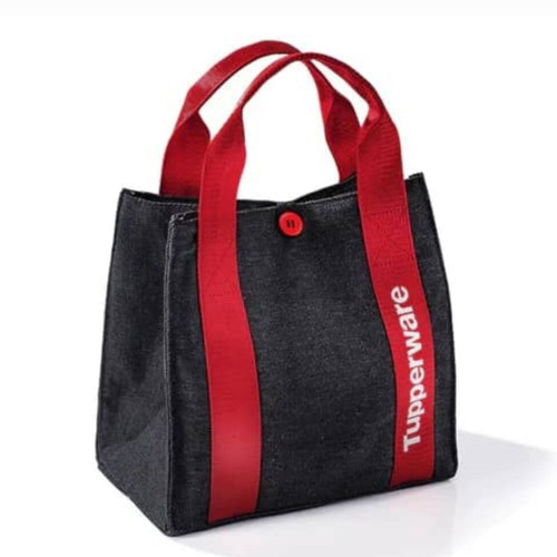 Tupperware Lunch Bag jeans, new