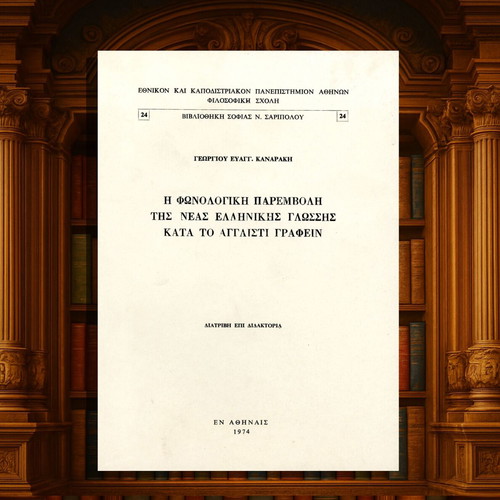 Phonological Interference of Modern Greek Language by Georgios Kanarakis New