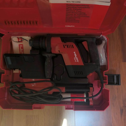 Hilti tools new with documents, drills and nail gun