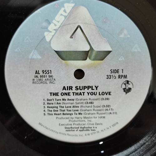 Air Supply - The One That You Love