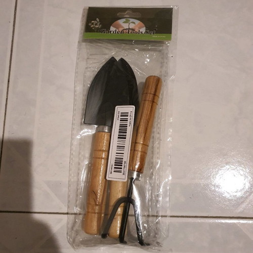 Mini garden tools set new for pots