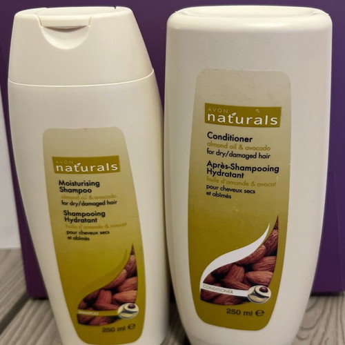 Avon shampoo and conditioner set with almond oil and avocado new