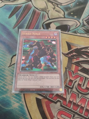 Strike Ninja Yu-Gi-Oh card like new, Quarter Century Secret Rare