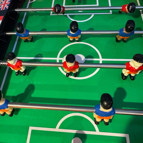 Foosball 25cm×35cm like new, iron rods