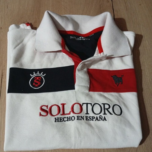 Solotoro Polo Shirt for Boys 12-14 Years Like New White