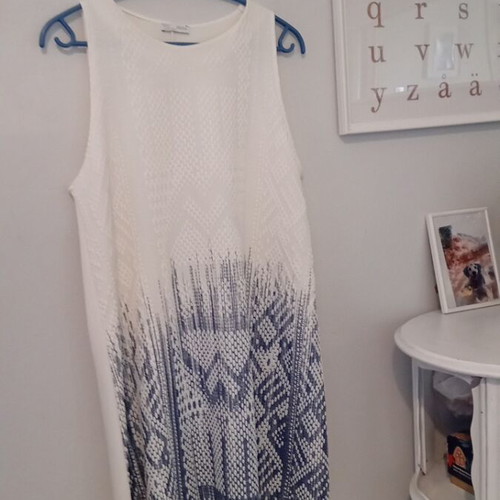 Zara dress Small white like new