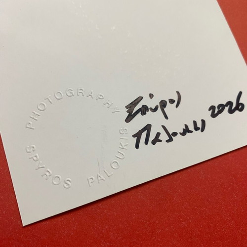 Authentic Taurus photo signed, 16x12 cm