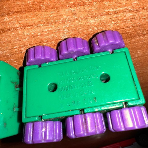 Little Tikes green and orange bulldozer like new