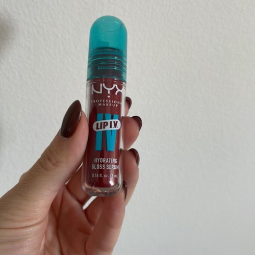 Nyx Hydrating Gloss Serum like new, cherry shade