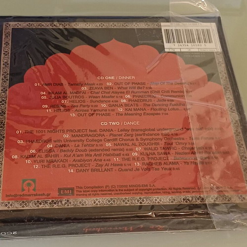 Red Marrakesh 2CD boxset like new