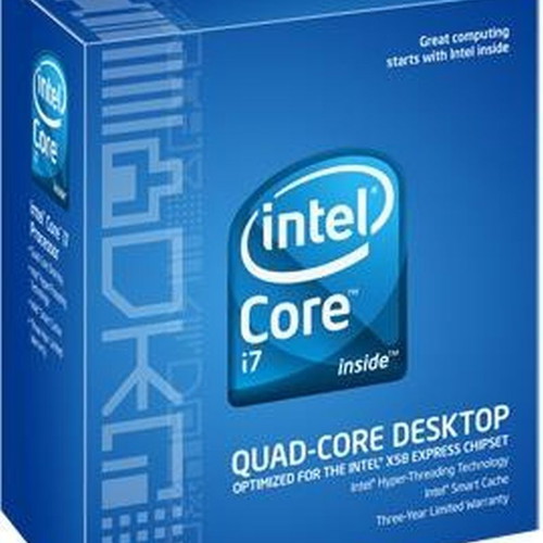 Intel i7-940 processor used, 2.93 GHz, LGA 1366
