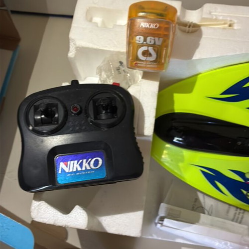 Nikko Remote Control Boat like new, vintage, waterproof