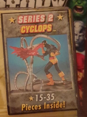 Marvel Heroes Figure Factory Series 2 Cyclops καινούργιο