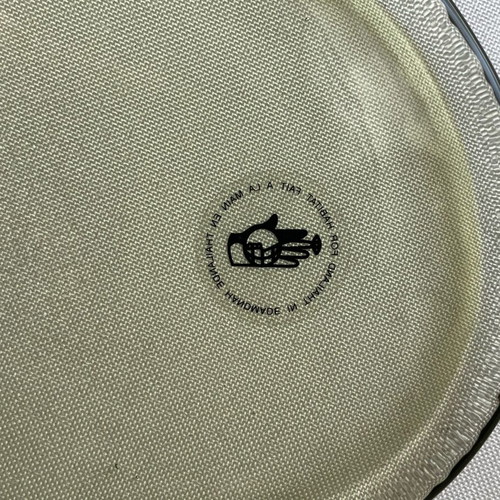 Habitat Vintage Handmade Glass Plate New