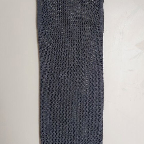 Knitted dress Humanoid medium gray like new, slim fit