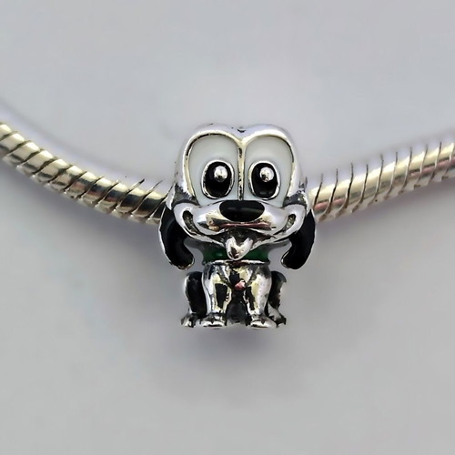Charm Pluto Disney silver S925 new with enamel