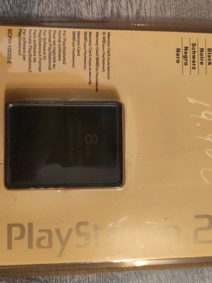 Sony PlayStation 2 memory card 8MB sealed