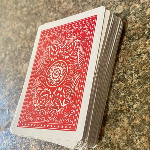 Plastic playing cards like new, water resistant