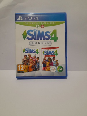 Παιχνίδι PS4 Sims 4 bundle σαν καινούργιο με Cats and Dogs