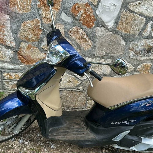 Liberty scooter like new, 2.5k km, blue, semi-automatic