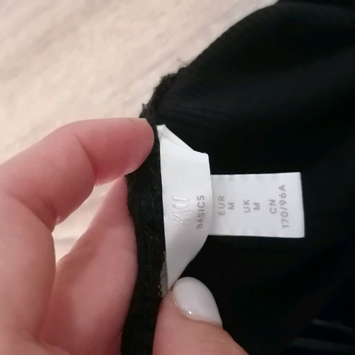 H&M ribbed cotton dress