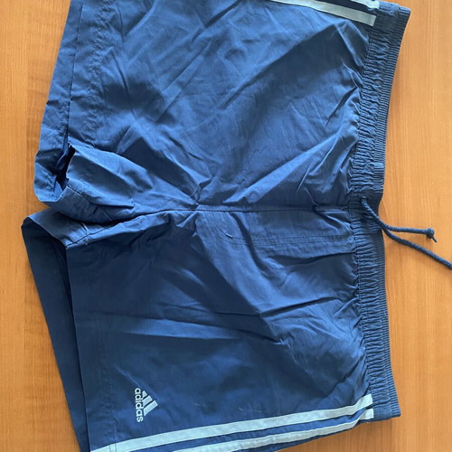 Adidas men's swim shorts used, size M, blue