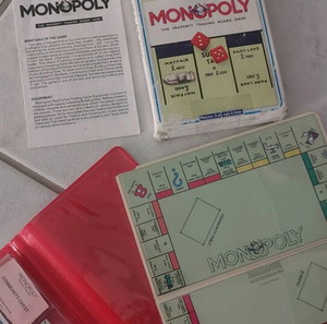 Monopoly τσεπης μαγνητικη vintage English version