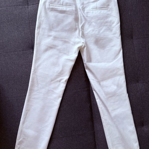 Zara white fitted pants XS like new