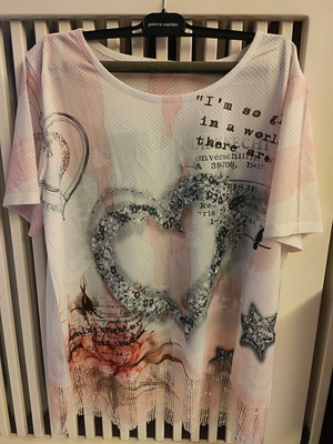 Women's T shirt short sleeve like new, pink