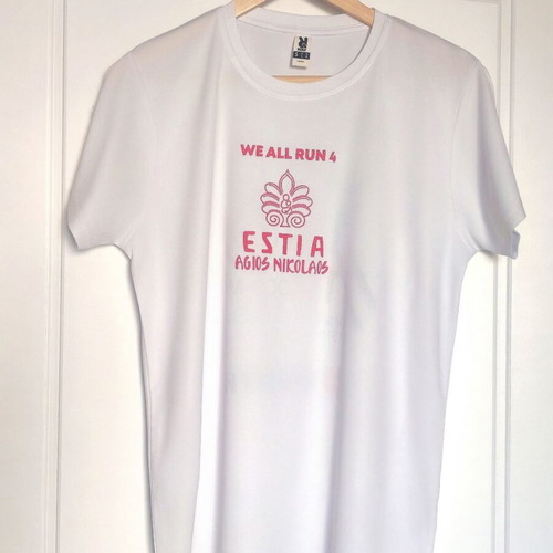 We All Run 4 Estia Unisex T-shirt size S like new