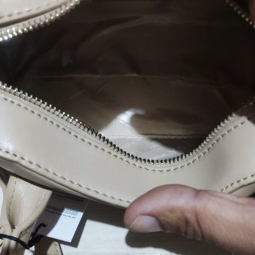 Eva Minge beige handbag new