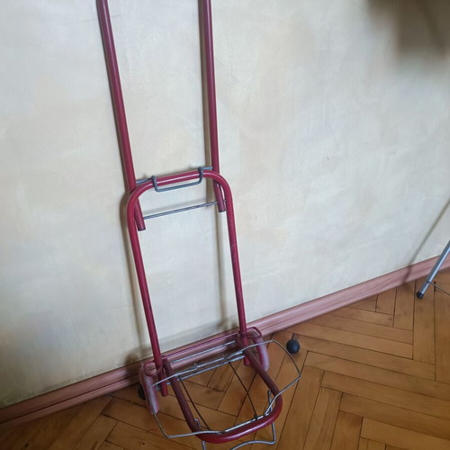 Helper trolley like new, metal foldable, Russian made