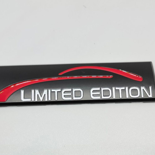 Car sticker Limited Edition metal, like new