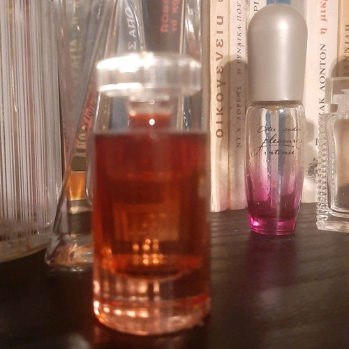 Perfume miniatures used, 5 empty and Lucia perfume gift