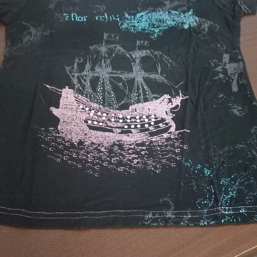 Women's blouses used, 3 different black pieces