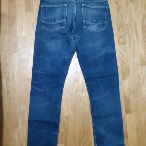 Asos jean men's pants with buttons like new, blue size M